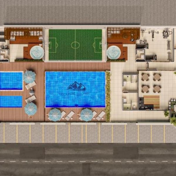 VENDA EM MEIA PRAIA 04 SUTES